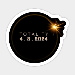 Solar Eclipse Shirt 2024 Total Solar Eclipse 4.08.24 Sticker